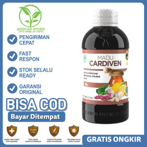 Madu Cardiven Asli Obat Herbal Stroke Jantung Koroner Kolesterol dan Lancarkan Sirkulasi Darah
