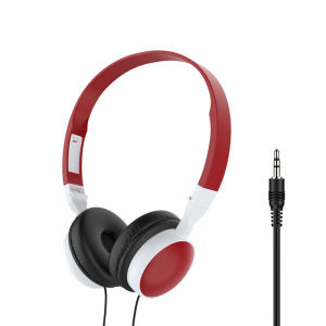 Red Black Blue White Over-ear Headphones Electronic Keyboard Earphones Wired Headphones for Computer Office Work Online Classes Training Headset High Quality Sound Sweatproof Running Headset Noise Cancelling