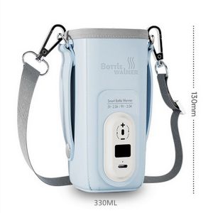 Hegen hâm bình sữa bé xách tay chai ấm hơn cho du lịch sữa mẹ hoặc công thức trẻ sơ sinh Sưởi ấm nhanh túi cách nhiệt ấm hơn