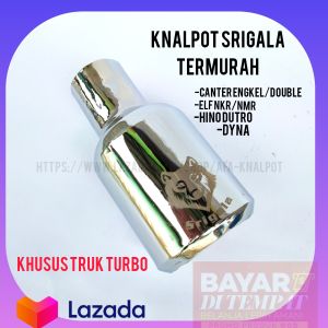 KNALPOT SRIGALA TRUK TURBO MURAH/KNALPOT SRIGALA TERMURAH/KHUSUS TRUK TURBO CANTER HINO DYNA ELF