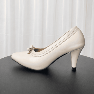 FARADELA Leviola Sepatu Pantofel Wanita Heels Hak Tinggi 7 cm Hitam Kerja Kantor 7F01-02