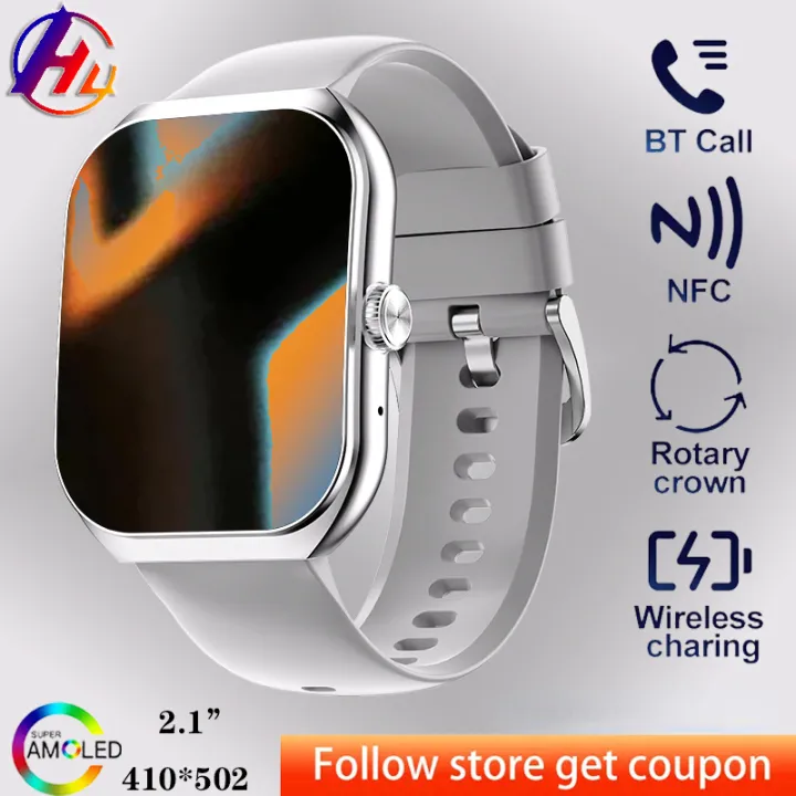 %E3%80%90Fast%20delivery%E3%80%912025%20Men%20Women%20HD%20Bluetooth%20Call%202.1-inch%20Smartwatch%20AMOLED%20screen%20Blood%20Pressure%20Monitor%20IP67%20waterproof%20women's%20Smartwatch%20+%20box%20-%20Image%202