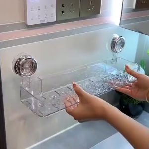 Kệ Đa Năng Gắn Tường Nhà Tắm Nhà Bếp Hút Chân Không Màu Nước trong Phukienprocare