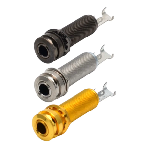 Professional 4 Poles Guitar Endpin Jacks 6.35mm Connector for Enhances Acoustic Electric Instrument Performances
