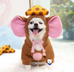 เสื้อแฟชั่น เสื้อสัตว์เลี้ยง เสื้อสุนัข เสื้อหมา เสื้อแมว ลายลายสุดน่ารัก พร้อมส่ง (สีเทียม, ตรงกับหนังแอร์)