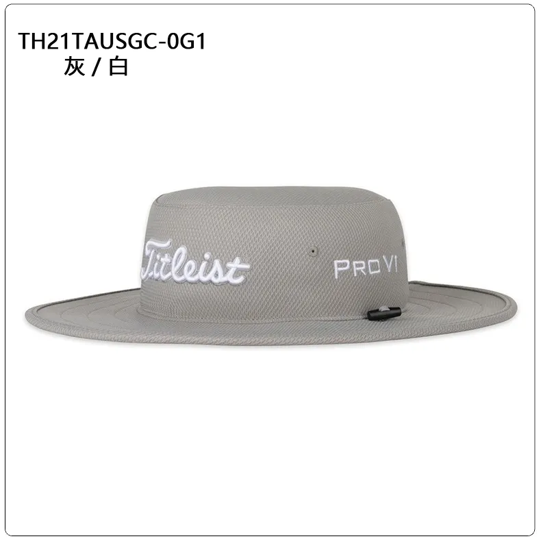 T&T GOLF - หมวกปีกกว้าง titleist aussie hat มี 3