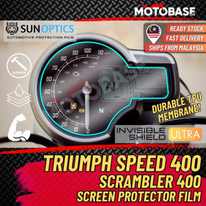 Triumph Speed 400 Scrambler 400X Meter Screen Protector TPU Film X Motorcycle
