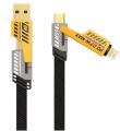 Cáp sạc nhanh 4 trong 1 chuẩn 65w, sạc nhanh cho tất cả các loại điện thoại ( Siêu Bền ). 