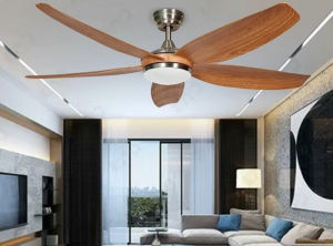 Quạt trần cánh nhựa sải cánh 1.42m có điều khiển từ xa động cơ lõi đồng 100% tiết kiệm điện có đèn 3 chế độ màu Rất mát và êm Bao hành 5  năm