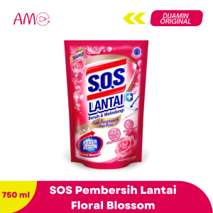 SOS Pembersih Lantai Aroma Floral Blossom 750 ml