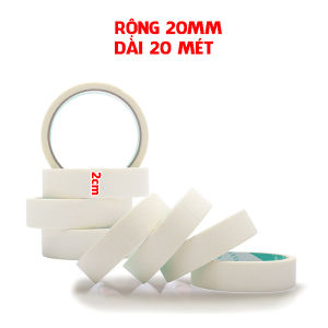 Băng keo giấy - băng dính giấy ghi chú cố định dán viền tranh vẽ