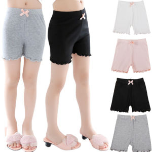 Ready Stock Summer Girl Safety Pants Inner Pants Kid Girls Modal Cotton Thin Leggings Shorts Baby Girl Teenage Three-point Pants