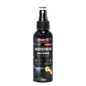 Car Motorcycle Plastic Restorer Back to Black Gloss Cleaning Auto Polish Repair Coating 120ML