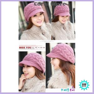 【Coral】💖【HOT SALE】🎈🎈 ผู้หญิงถักหมวกฤดูหนาวที่อบอุ่นถักถุงหมวกหมวกหมวกสกี