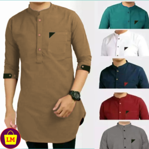 TERMURAH TERLARIS Kemeja Muslim Koko PAKISTAN Pria Ukuran M L XL XXL XXXL LBM 23448 23450 23452 23454 23457