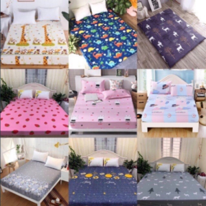 Ga Chống Thấm Cotton 100% Họa Tiết Hoạt Hình Cho Bé Ga Chống Thấm Cotton Cao Cấp Cho Bé