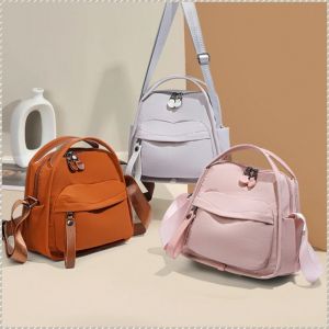 Crossbody Bag Large Capacity Storage Handbag Lightweight Leisure Abrasion Resistance Smooth Touch
