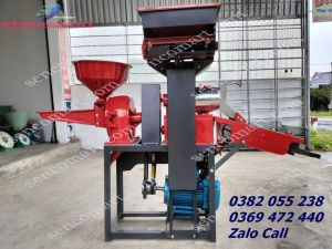 Máy xát gạo thế hệ mới nhất lọc tất cả các loại sạn gét rác