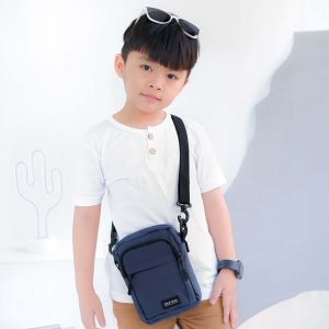 Lily And Clark Tas Selempang Anak Laki-Laki Warna Navy SB07