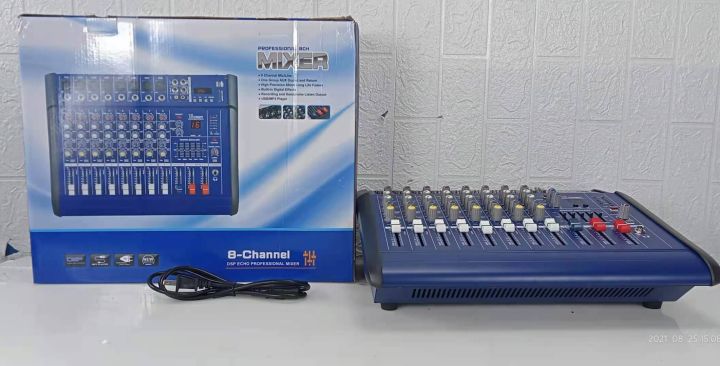 PMX 802D usb DSP Professional Powered Mixer (8 channel) Dsp Audio