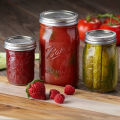XEX Ball mason jars โหลแก้ว โหลแก้วสูญญากาศ glass sealed jar โหลแก้วมีฝาปิด Container for Canning, Preserving, Meal Prep, Oats, Jam, Jelly ขนาดต่างๆ. 