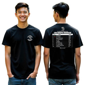 Monstahopkids Kaos Distro KLASEMEN LIGA KORUPSI bahan 24s