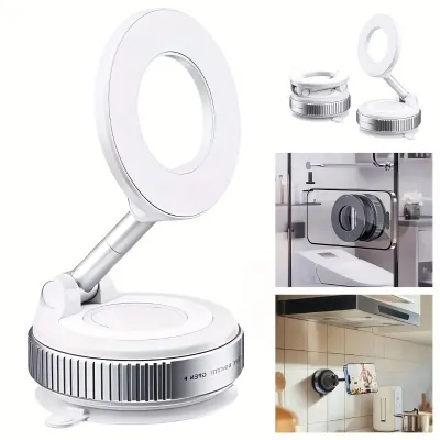 Giá đỡ điện thoại ô tô từ tính có thể gập lạixoay 360° Cốc hút chân không xoay thích hợp đa năng