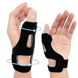 Thumb Brace Trigger Thumb Spica Splint Wrist Support De Quervains Tenosynovitis Brace Semi-rigid Thumb Splint for CMC Arthritis Tendonitis Carpal Tunnel Sprain Osteoarthritis - Right