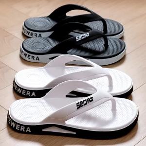 MenS Summer Flip-Flops For Outdoor Wear At The Beach Durable Slip-On Sandals MenS Soft-Soled Home Sports-Style Sandals