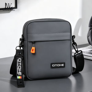 LouisWill Men’s Shoulder Bag Mini Cross Body Bag Casual Lightweight Messenger Bag Large Capacity Waterproof Leisure Street Bag Travel Bag Outdoor Riding Bag For Men