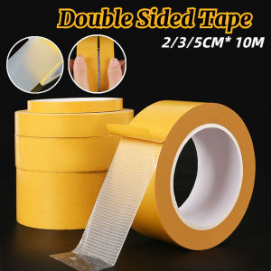 10M Double Sided Tape Heavy Duty Cloth Based Mesh Double Sided Tape Removable Traceless Tape