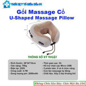Gối Massage Cổ U-Shaped Massage Pillow