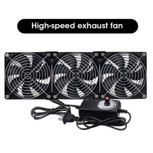 NOBLELYN With Speed Controller Multifunctional Exhaust Fan High-Efficiency Air Circulation Exhaust Cooling Fan Quality High Speed Cooling Fan Router