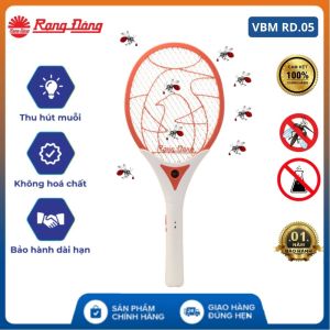 Vợt Bắt Muỗi Rạng Đông VBM RD.05 - Có Đèn - Bản Mới 2024 - Vợt bắt muỗi thông minh - Bảo Hành 1 Năm - Hàng Chính Hãng