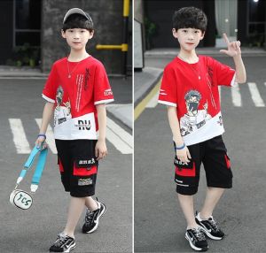 Quần Áo Trẻ Em Nam Quần Áo Bé Trai Habi Fashion HB2222 Thun Cotton Họa Tiết ESTUDIO Dễ Thương Cho Bé Trai 16-40Kg