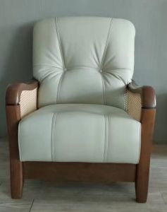 Comfort and Class Combined The Modern 1+2+3 Seater Wooden Sofa Set