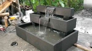 Air mancur batu alam susun2