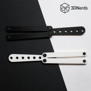 3D Printed Butterfly Trainer Pro | Adjustable Weight System | Smooth Flip Fidget Toy | Durable Practice Trainer