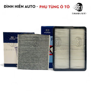 Lọc gió động cơ & lọc điều hoà than hoạt tính xe Sorento (đời 2013 - 2019) (2W300/2W100/2F000)