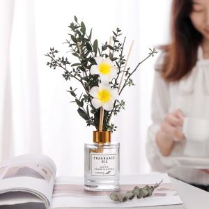 Bộ tinh dầu thơm phòng dòng cao cấp kèm hoa khô - phụ kiện chụp ảnh decord