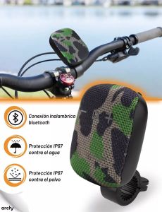 Speaker Bluetooth Stang Motor Speker Belutut Di Sepeda Wireless Music Deep Bass With Memori Card Aman Anti Ribet Cocok Untuk Mendengarkan Musik Saat Berkendara NBWS225 - DISTRIBUTHOR