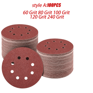6.65 Inch Pneumatic Circular Polishing Sander Small Industrial Grade Automotive Special Beauty Waxing Dry Grinder