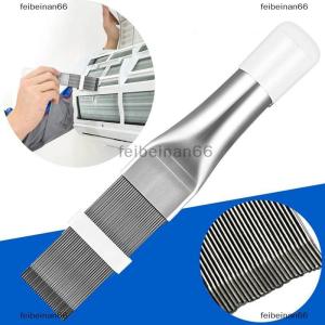 feibeinan66 Air Conditioner Repair Tool Comb A C Hvac Radiator Universal Folding Brush