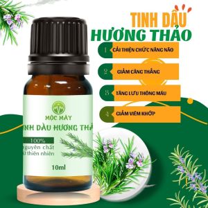 (HCM)Hương Thảo 10ml Tinh Dầu Thiên Nhiên Nguyên Chất Hương Thảo Khuếch Tán Hương Thơm Tạo Cảm Giác Tươi Mát Sảng Khoái - Rô Organic