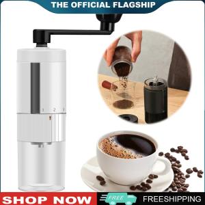 [BONDRE9]Travel-Friendly Hand Coffee Mill with Adjustable Settings for Perfect Coffee Grounds Anywhere