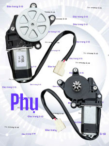 Mô tơ lên kính xe ô tô howo A7 8 then 24v răng nhô lắp cho các loại xe ô tô howo đầu kéo
