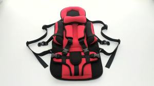 Travel seat cushion with safety belt for suitcase dinner chair baby car trolley case marquee foldable bebe accessories