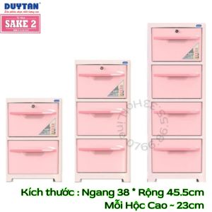 Tủ nhựa duy tân SAKE II Có Khoá - GIAO HỎA TỐC TRONG NGÀY TPHCM