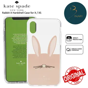 kate spade NEW YORK - ラスト1個 Kate spade♠︎iPhone 7 case Bunny Kate Spade NY 256409 Bunny Rabbit Appliqué iPhone 7/8 Plus