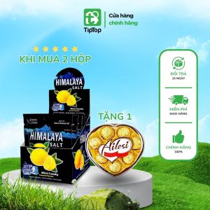 Kẹo chanh muối hồng bạc hà Himalaya Nhập khẩu từ Malaysia Hộp 12 gói